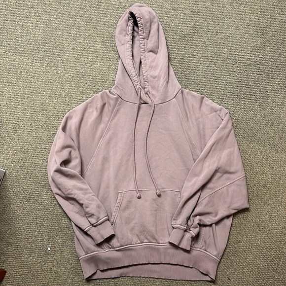 Worn Once Madewell Terry Relaxed Raglan-Sleeve Sweatshirt in Vintage Petal - Picture 2 of 4